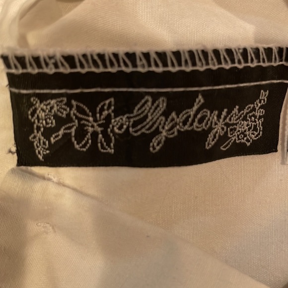 Vintage 1990’s boutique hollydays white girls dress size 4 - Picture 9 of 11
